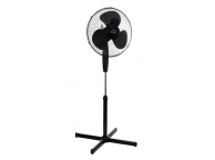 Ventilateur sur pied diamètre 40 cm P: 45W NOIR 