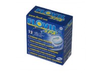 Boîte de 12 pastilles 11gr FLOVIL CHOC pour piscine