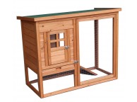 Poulailler en Bois pour 2 Poules 0.5 m²