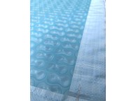 Bâche à bulle 500μ Géobulle Translucide pour piscine carrée 520x520 cm