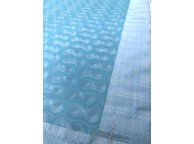 Bâche à bulle 500μ Géobulle Translucide pour piscine carrée 420x420 cm