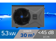 Pompe à chaleur Spark Inverter 5.3 kW pour piscine de 15-30m3