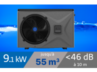 Pompe à chaleur Spark Inverter 9.1 kW pour piscine de 45-55m3