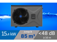 Pompe à chaleur Spark Inverter 15.4 kW pour piscine de 70-85m3