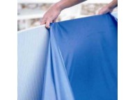 Liner Bleu 30/100ème pour piscine ovale 720x360xh120-132cm