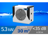 Pompe à chaleur SPARK Mini 5.3kW pour piscine de 20-30m3