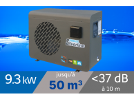 Pompe à chaleur Poolex Silverline - 9.3 kW pour piscine de 40-50m3