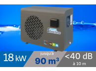 Pompe à chaleur Poolex Silverline 18 kW pour piscine de 70-90m3