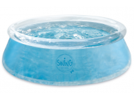 Piscine gonflable ronde Transparente ⌀ 2.44 m x 76 cm