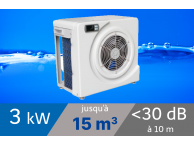 Pompe à chaleur SPARK 3kW pour piscine de 5-15m3