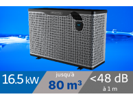 Pompe à chaleur Platinium Boost 16.5 kW pour piscine de 80m3