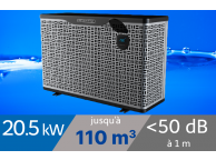 Pompe à chaleur Platinium Boost 20.5 kW pour piscine de 40-110m3