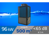 Pompe à chaleur Pro Inverter 96 kW pour piscine de 500m3