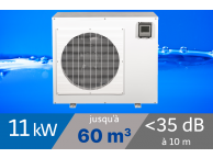 Pompe à chaleur Spark 11 kW pour piscine de 50-60m3