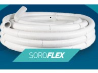 Tube PVC souple SOROFLEX renforcé traitement anti cracking 40mm de diamètre