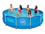 Piscine Tubulaire Ronde 305 x 76 cm LEKINGSTORE