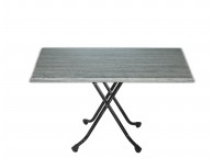 Table pliante MONTPELLIER 110x70cm NOIR