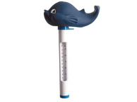 Thermomètre flottant Baleine 22cm pour piscine 