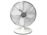 Ventilateur de table blanc diamètre 30 cm P: 37W