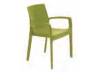 Lot De 4 Chaises CREAM Ultra Lumineux Vert- LEKINGSTORE