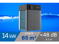 Pompe à chaleur Platinium 14 kW pour piscine de 16-65m3