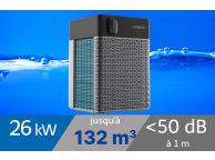 Pompe à chaleur Platinium 26 kW pour piscine de 63-132m3