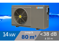 Pompe à chaleur W-First 14 kW pour piscine de 60-80m3
