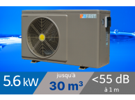 Pompe à chaleur W FIRST 5.6 kW pour piscine de 20-30m3