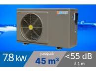Pompe à chaleur W-First 7.8 KW pour piscine de 30-45m3
