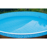 Liner MOSAIC V7 pour piscine ⌀7.3x3.7x1.2m  30/100ème