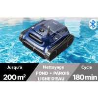Robot piscine Fond Paroi Ligne d'eau Robot 600 Connecté