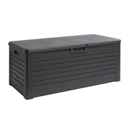 Coffre Jardin Résine Florida 550L Anthracite 