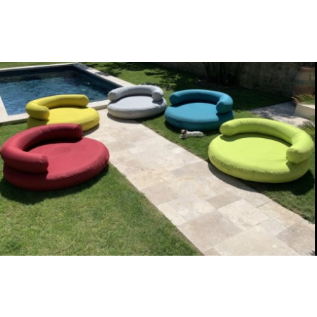 Coussin gonflable flottant ISLAND+ 147 x 50 cm 