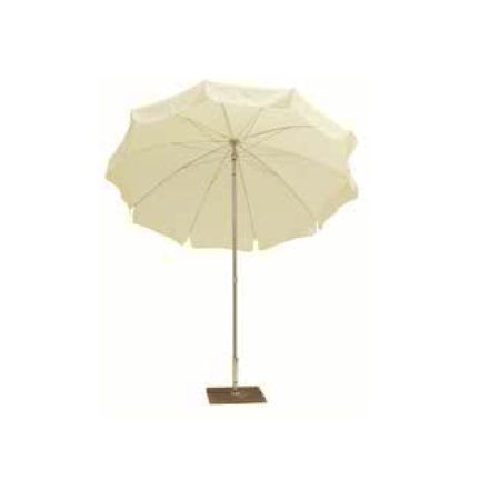 Parasol NOVARA Polyester 240/10 cm Ecru