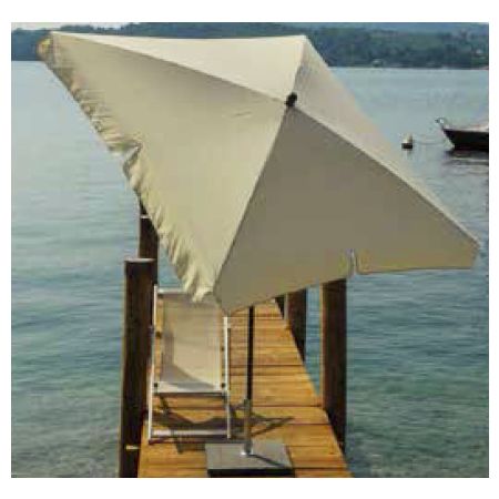 Parasol NOVARA 210x130/4 cm Gris