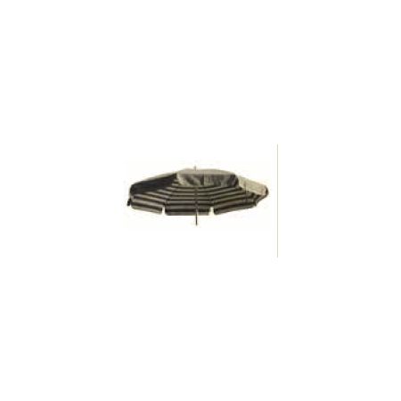 Parasol VENEZIA Duplex 200/8 cm Taupe et Blanc
