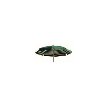 Parasol VENEZIA Duplex 200/8 cm Vert et Blanc