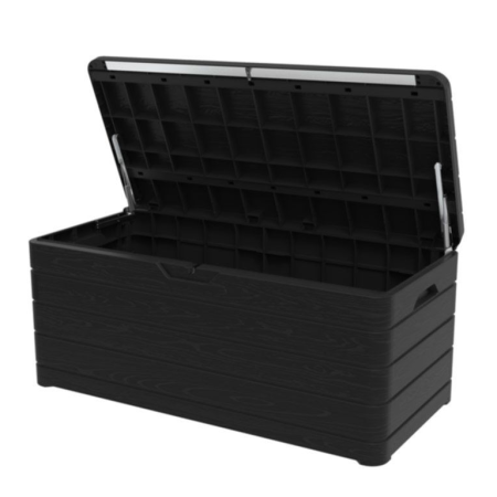 Coffre Jardin Résine DOLOMITI 640L Anthracite 