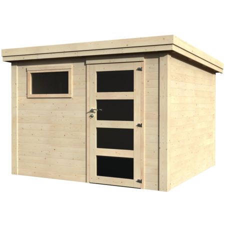Abri de jardin en bois PACO - 7.54 m² 