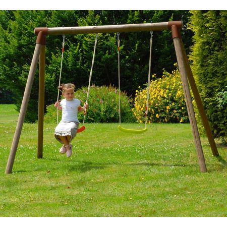 Portique en bois ALIZEE 2 balançoires L265xl166xH195
