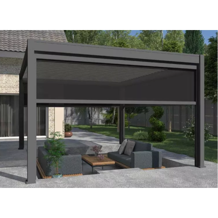 Store latéral 3m Ombréa Anthracite