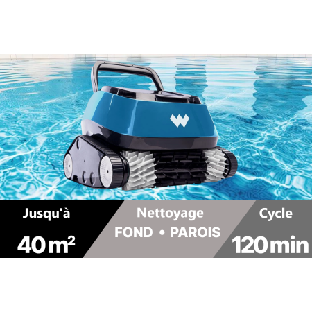 Robot Fond, Parois et Ligne d'eau AZURO WARRIOR AKU