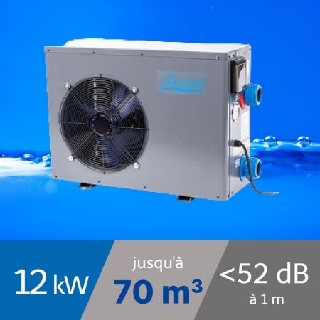 Pompe à chaleur piscine Azuro - 12 kW + WiFi pour piscine de 70m3