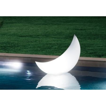 Lune flottante lumineuse