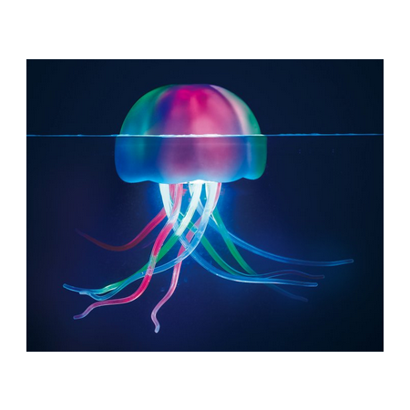 Méduse flottante lumineuse