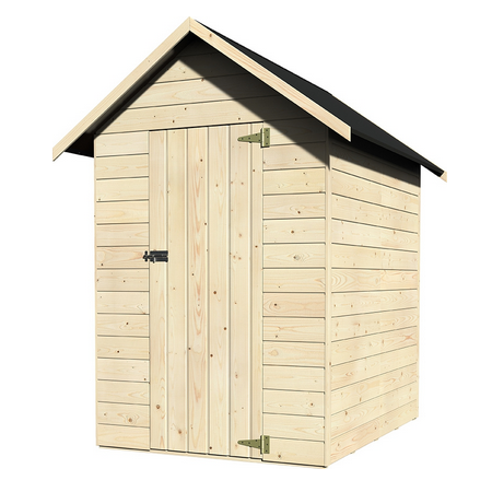 Abris jardin AMBEAL 1.98 m² Épaisseur 12 120/160 - simple porte