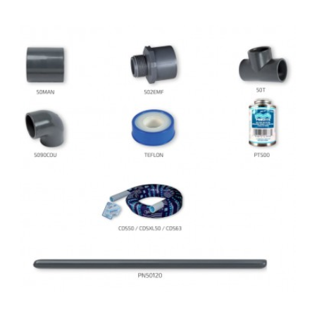 Kit plomberie pour piscine 32m² - 8x4