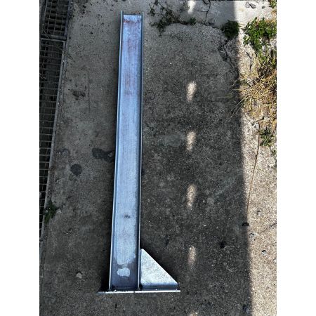 Poutre IPN acier avec platine 1356 mm