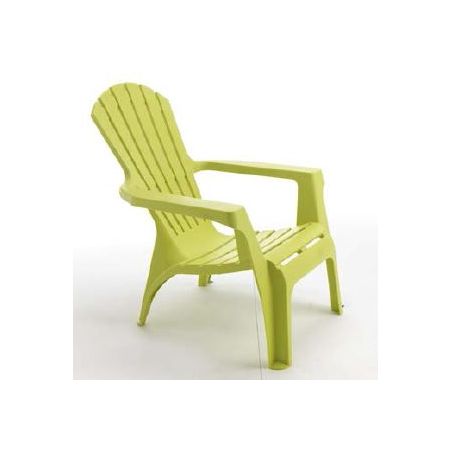 Fauteuil de Jardin ADIRONDACK Anis - LEKINGSTORE
