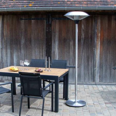 Parasol Électrique 2000W gris ZEPHYR